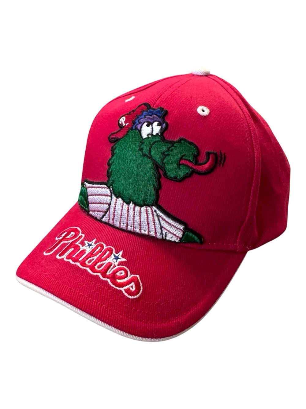 47 Brand Philadelphia Phillies Phillie Phanatic Kids Youth Adjustable Hat Red